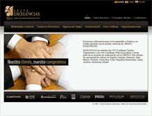 Tablet Screenshot of excelencias.com