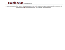 Tablet Screenshot of excelencias.org.br